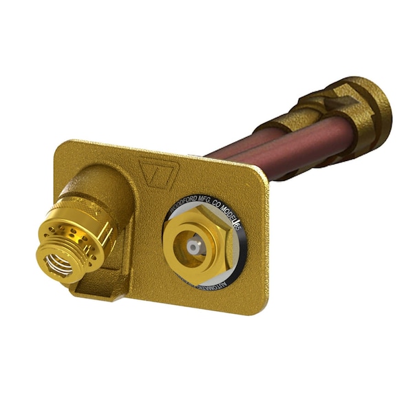 3/4 in. FPT x 8 in. Freezeless Brass Anti-Siphon Wall Hyd